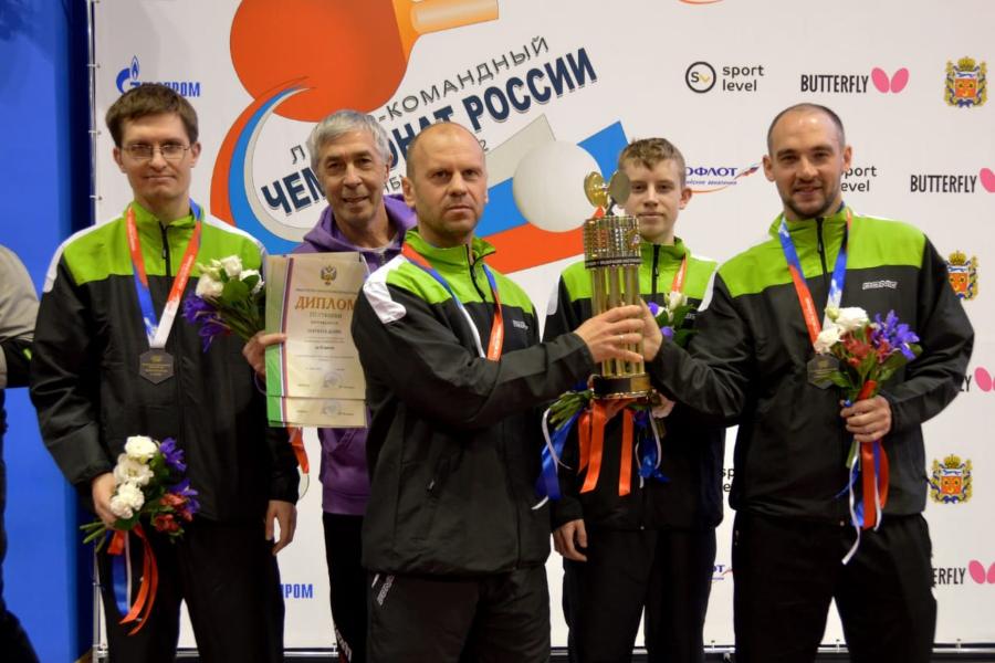 Спортсмен СВФУ завоевал бронзу на чемпионате России по настольному теннису