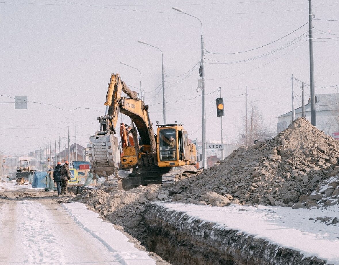 Строительство канализационного коллектора №3 ускорили в Якутске