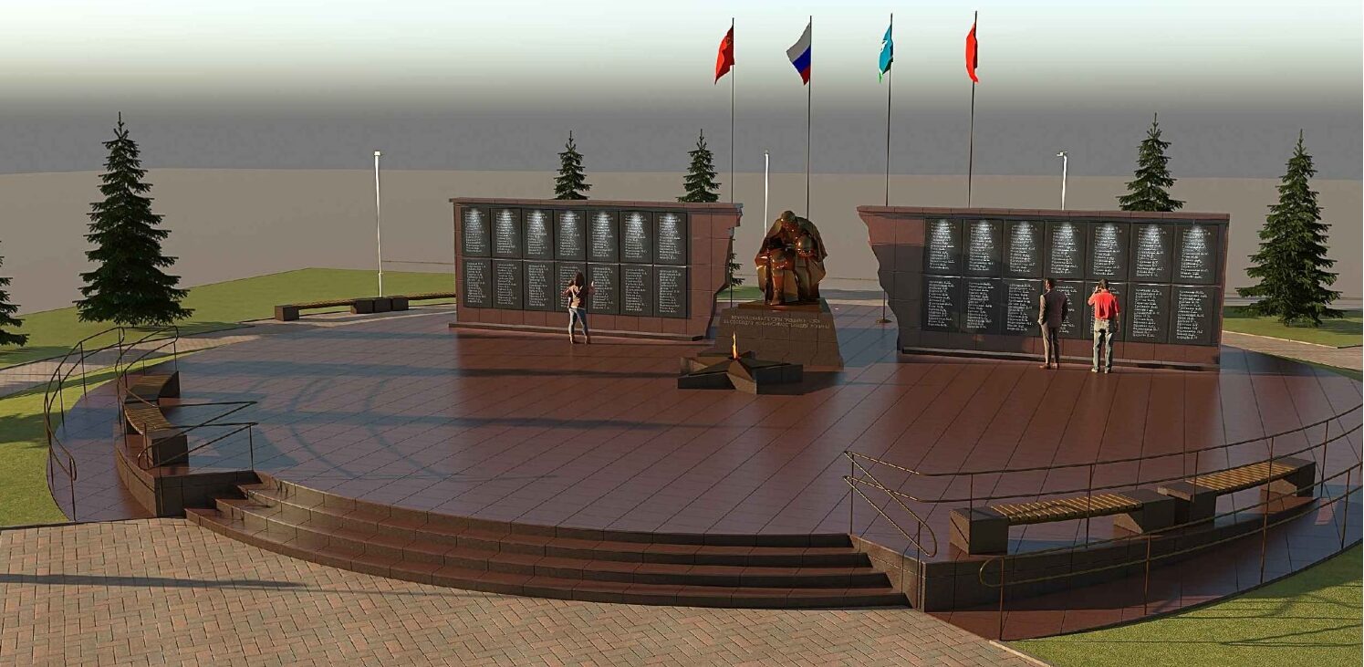Памятник «Они сражались за Родину» планируют достроить к сентябрю в якутском Витиме