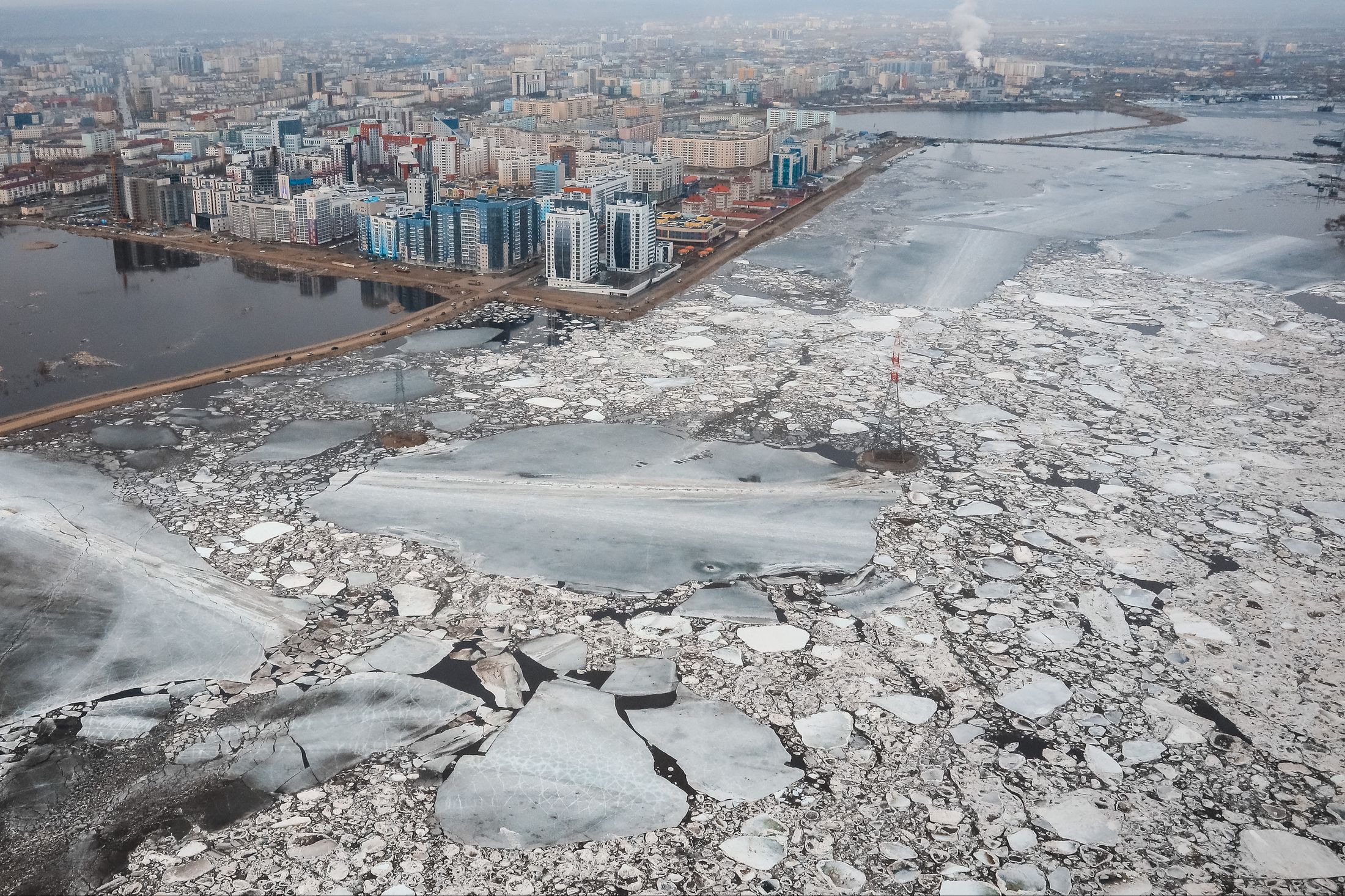 Река Лена вскроется у Якутска раньше сроков