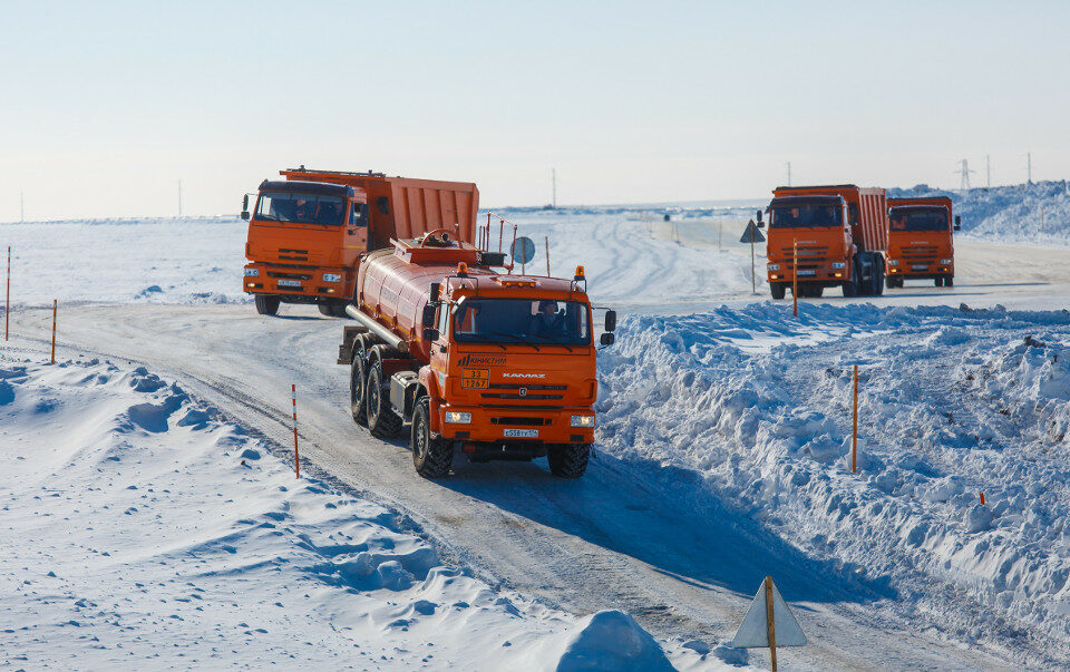 Якутия выполнила 97,5% от плана завоза грузов по зимникам