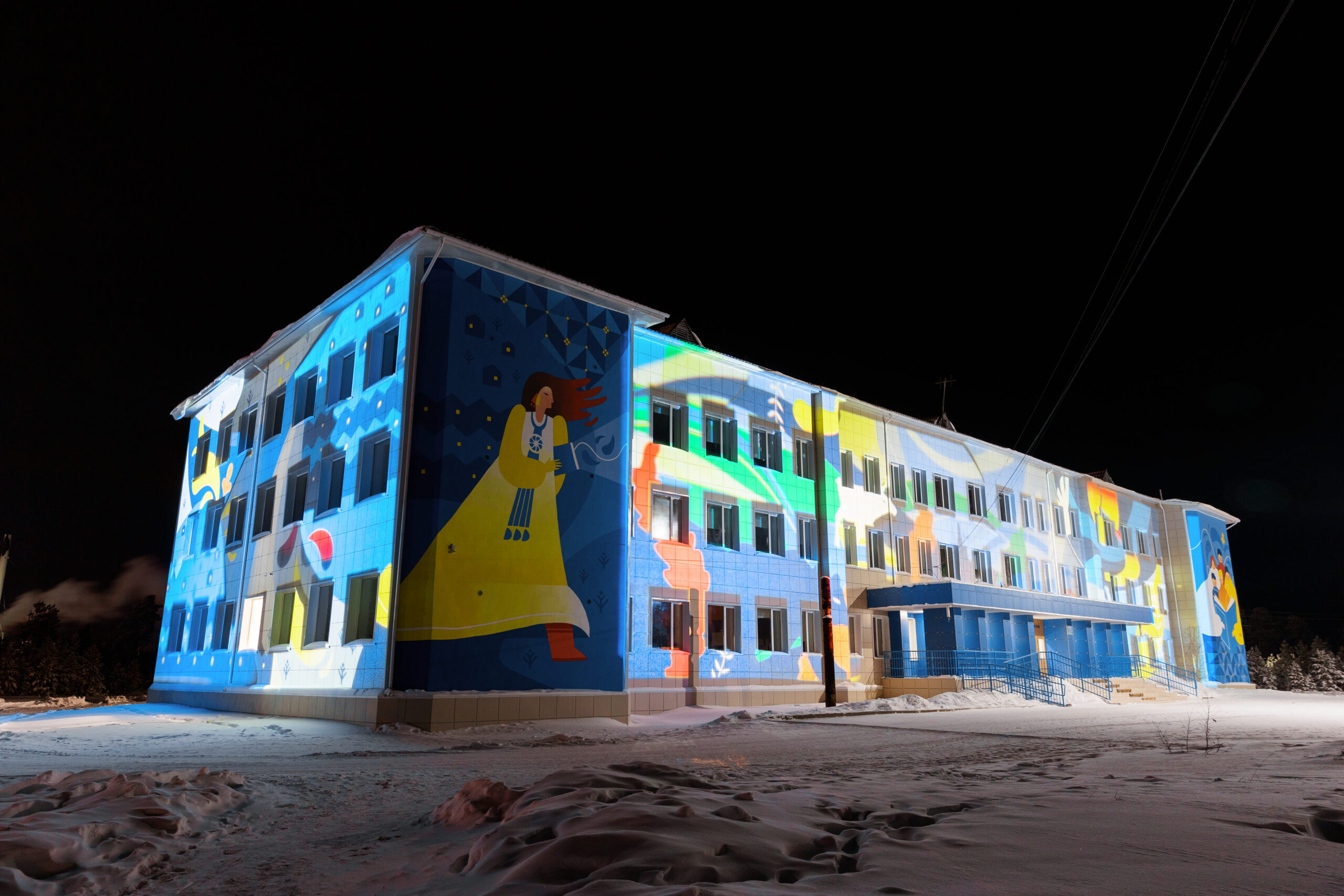 Реновацию школы завершили в якутском поселке Кысыл-Сыр