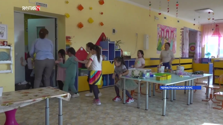 Пожарно-тактические учения провели в детском саду в Чурапчинском районе Якутии