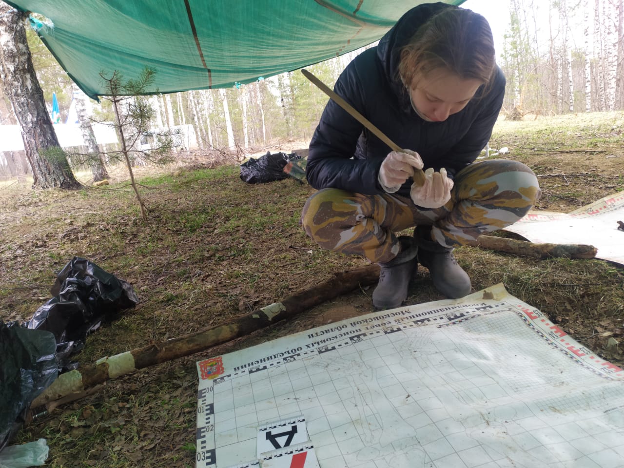 Студенты из Якутии приняли участие в поисковой экспедиции на местах сражений в ВОВ подо Ржевом