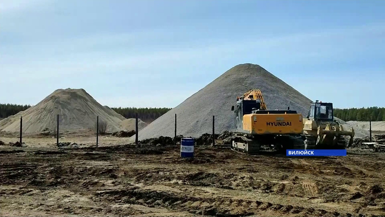 Дорожники отремонтируют участок федеральной трассы в черте якутского Вилюйска