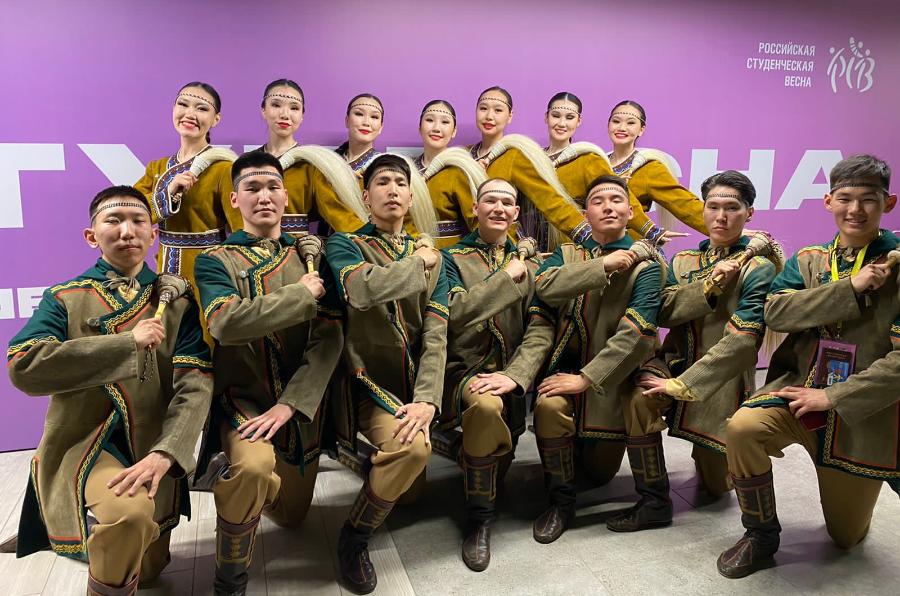 Танцевальный коллектив из Якутии стал лауреатом первой степени на «Российской студенческой весне»