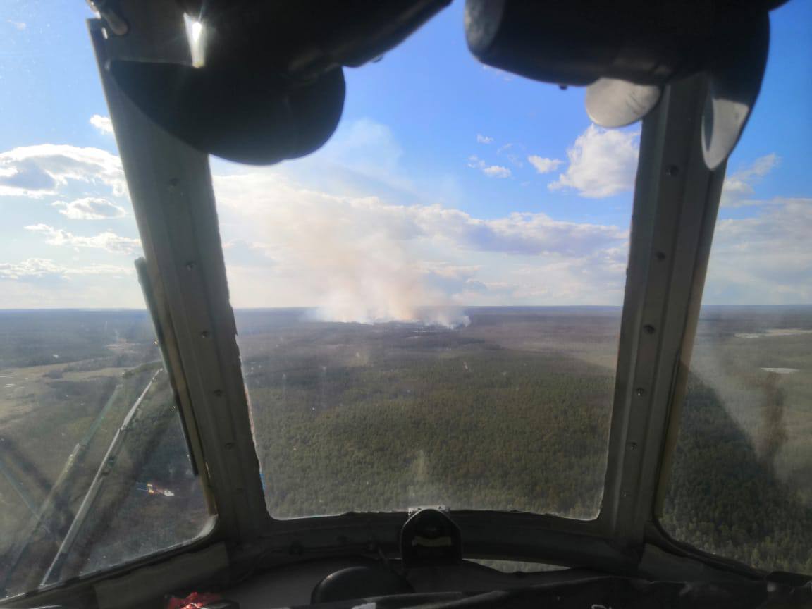 Авиапатрулирование для обнаружения лесных пожаров проводят в 17 районах и столице Якутии