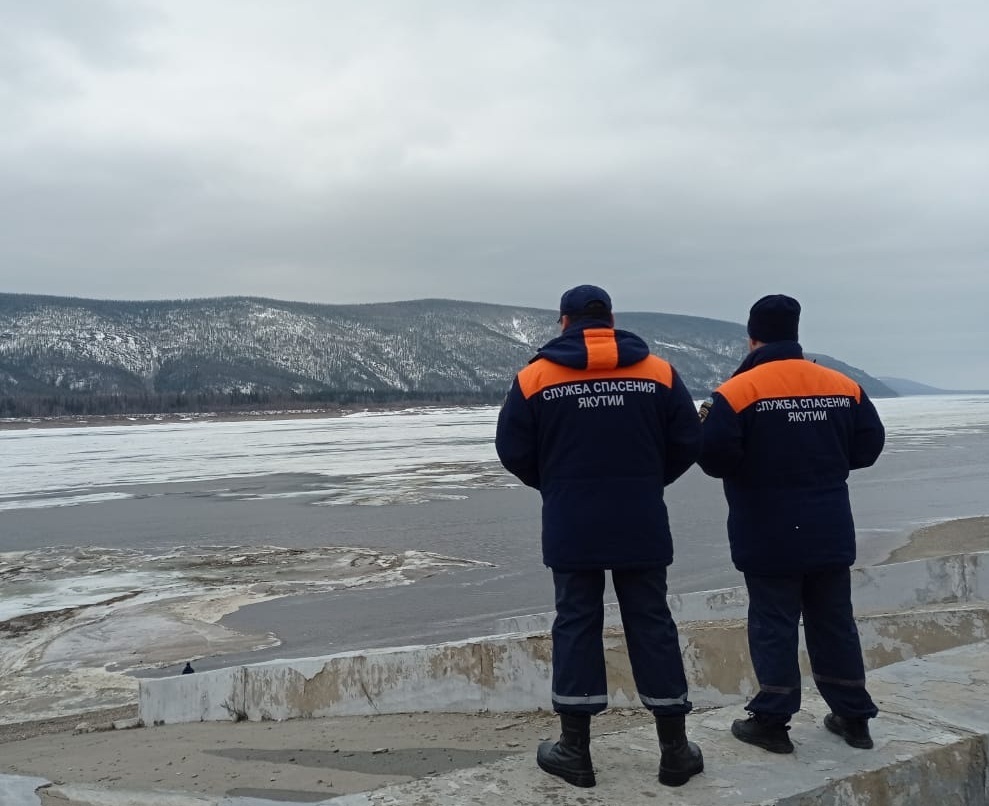 Ледоход начался на реке Тяня в Олекминском районе Якутии