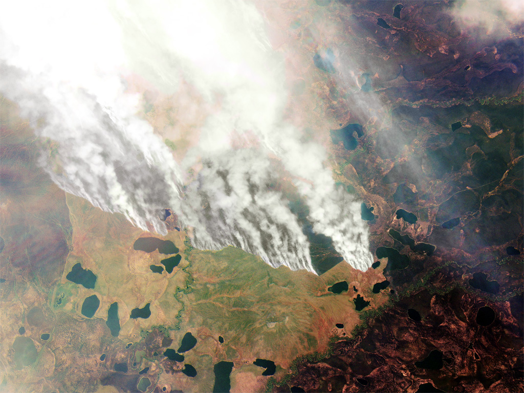Систему мониторинга ситуации с лесными пожарами запустили в Якутии