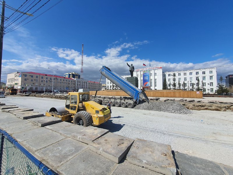 Контрактацию всех объектов дорожного ремонта завершили в Якутске