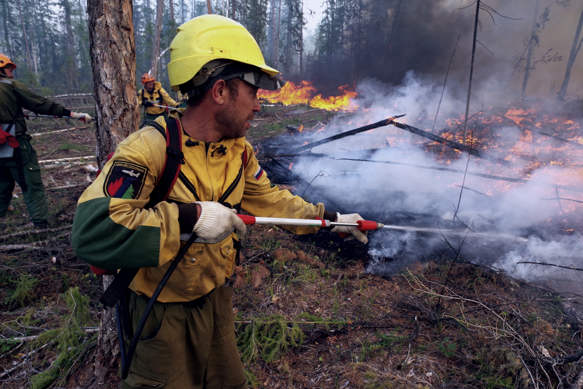 Число лесопожарных в Якутии в 2022 году увеличили в два раза