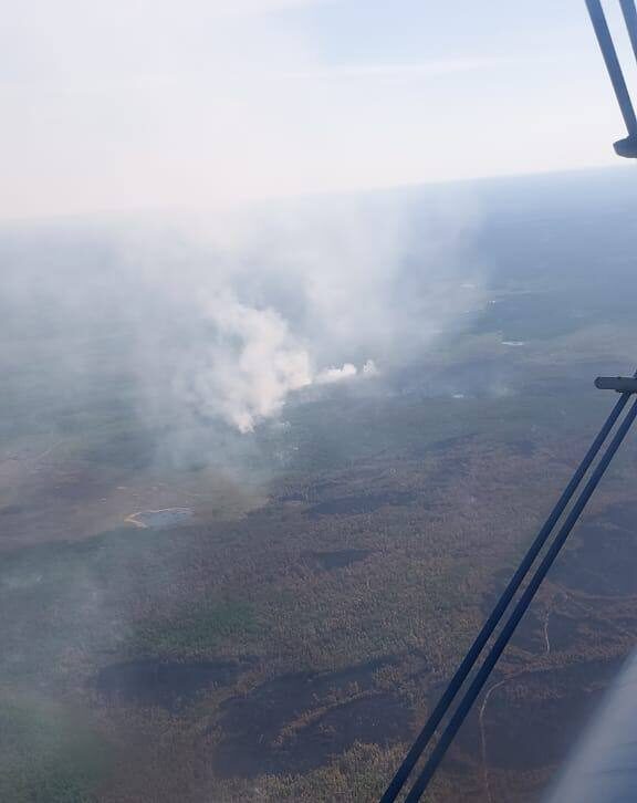 Крупный пожар локализовали в Олекминском районе Якутии
