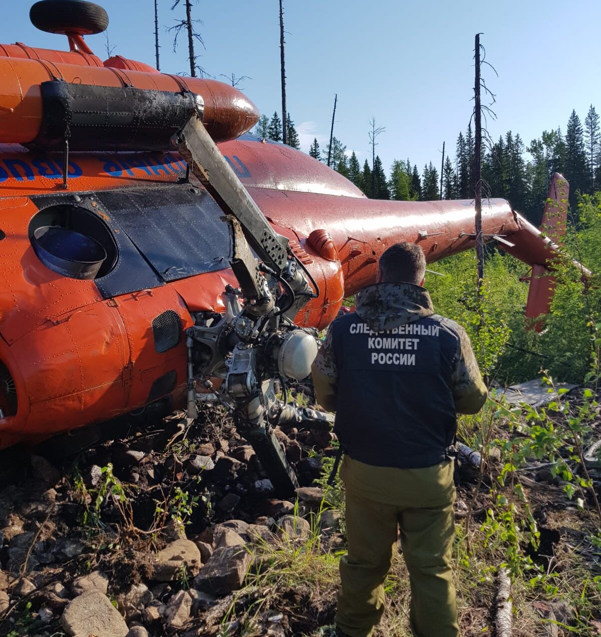 Андрей Коноплев: Происшествие с Ми-8 не должно повлиять на тушение лесных пожаров в Якутии