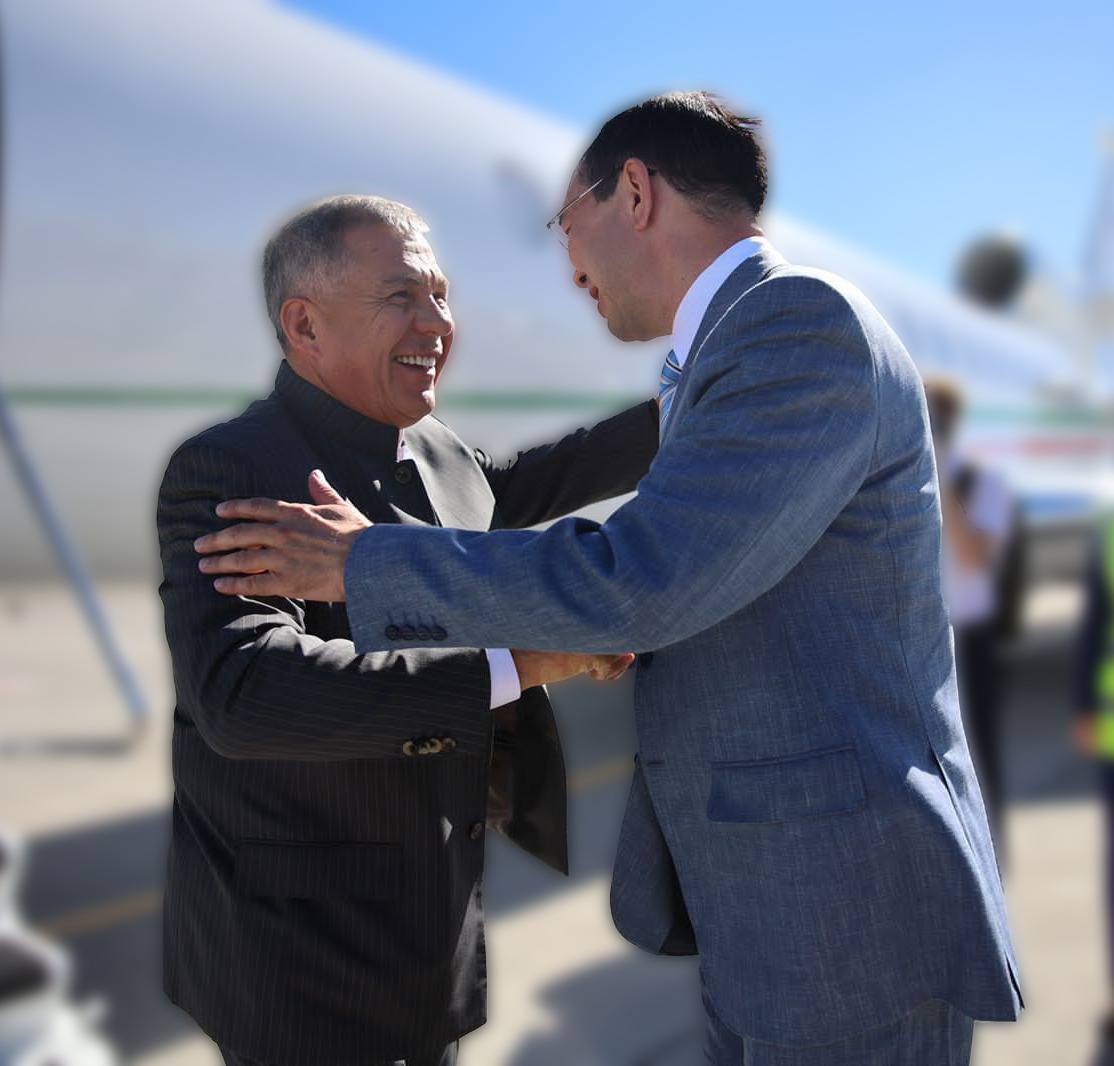 Президент Татарстана Рустам Минниханов прибыл в Якутск