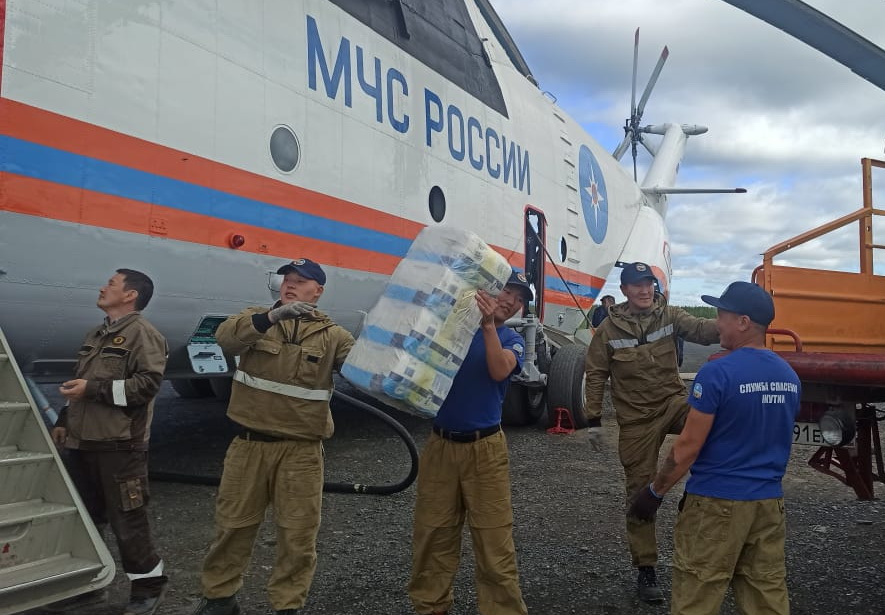 Около 14 тонн гуманитарного груза доставят в Верхоянский район Якутии