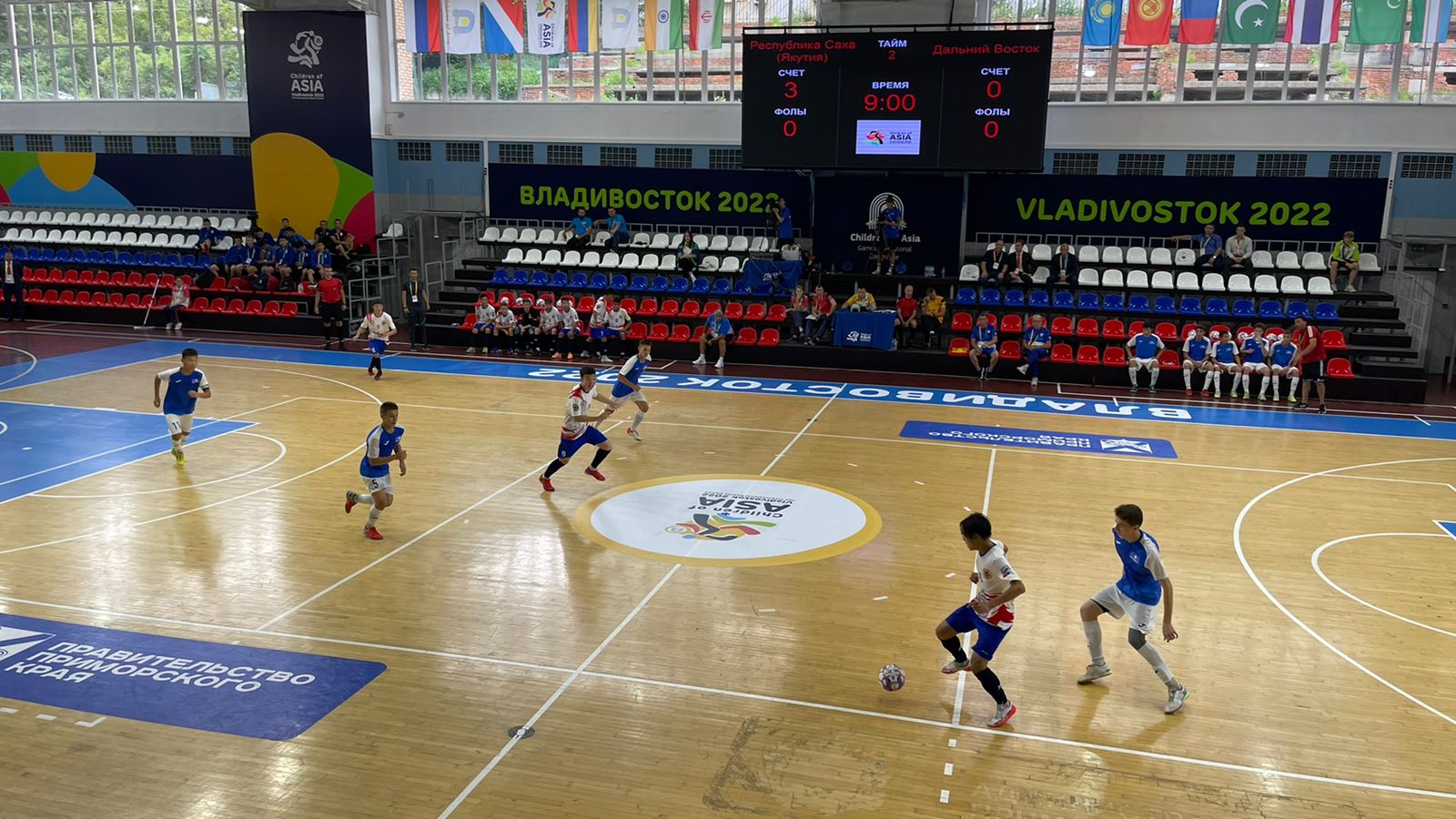 Первый матч мини-футбола прошел у сборной Якутии на играх «Дети Азии»