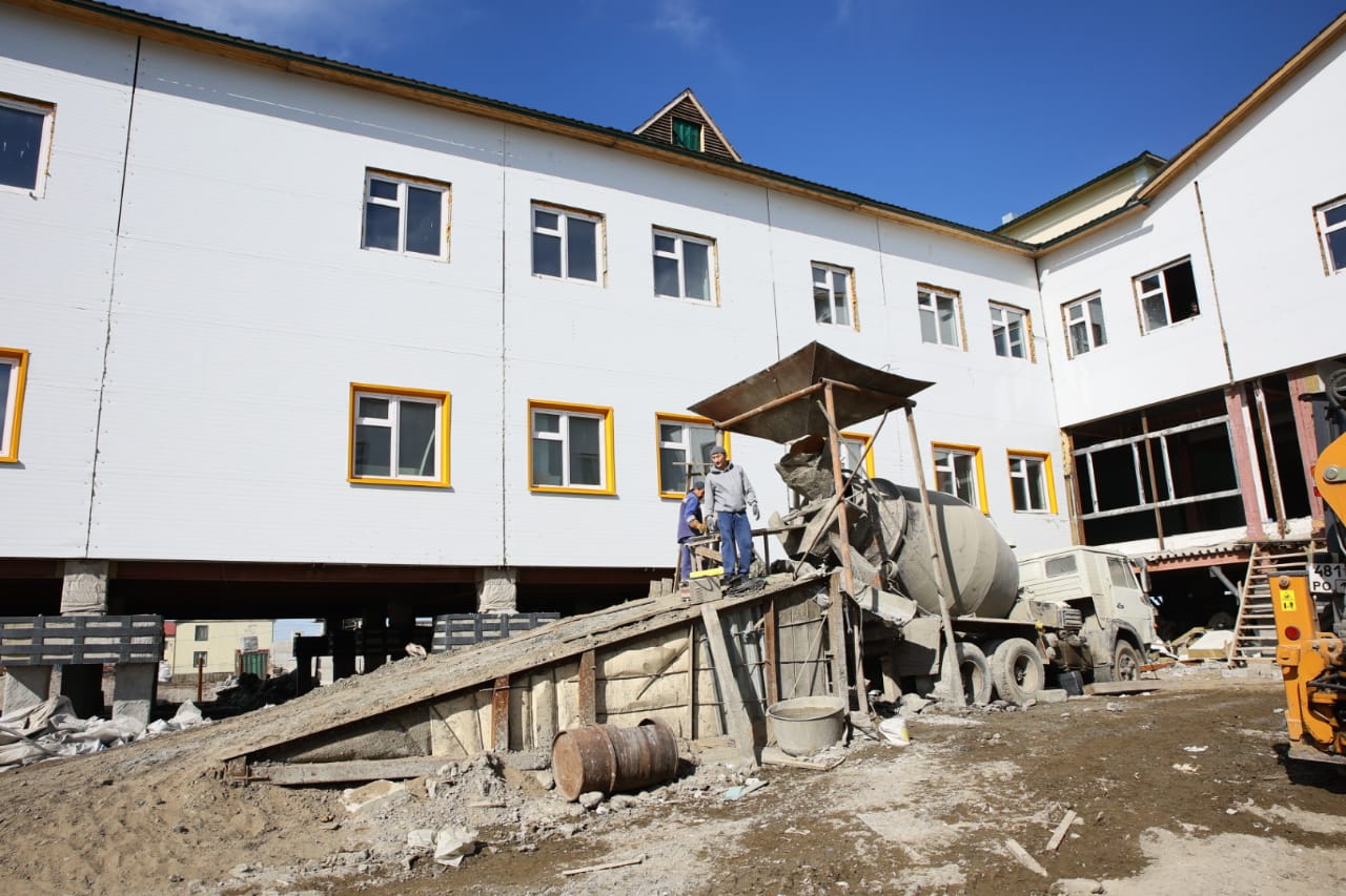 Школу на 275 мест введут в якутском Чокурдахе в сентябре 2023 года