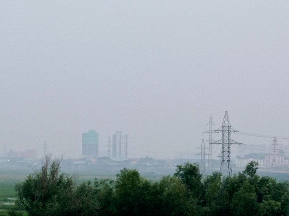 Незначительное превышение загрязняющих веществ выявили в воздухе Якутска