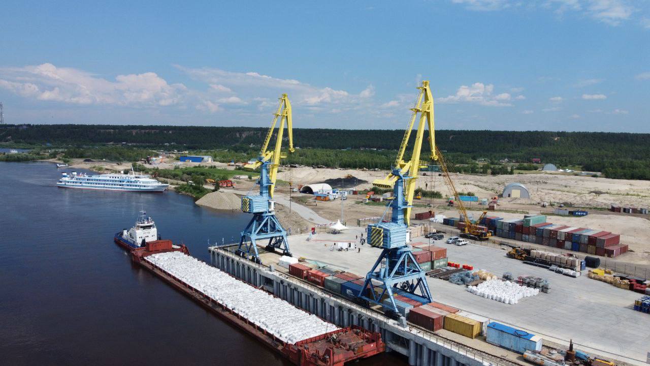Первую очередь грузового терминала ввели в Нижнем Бестяхе в Якутии