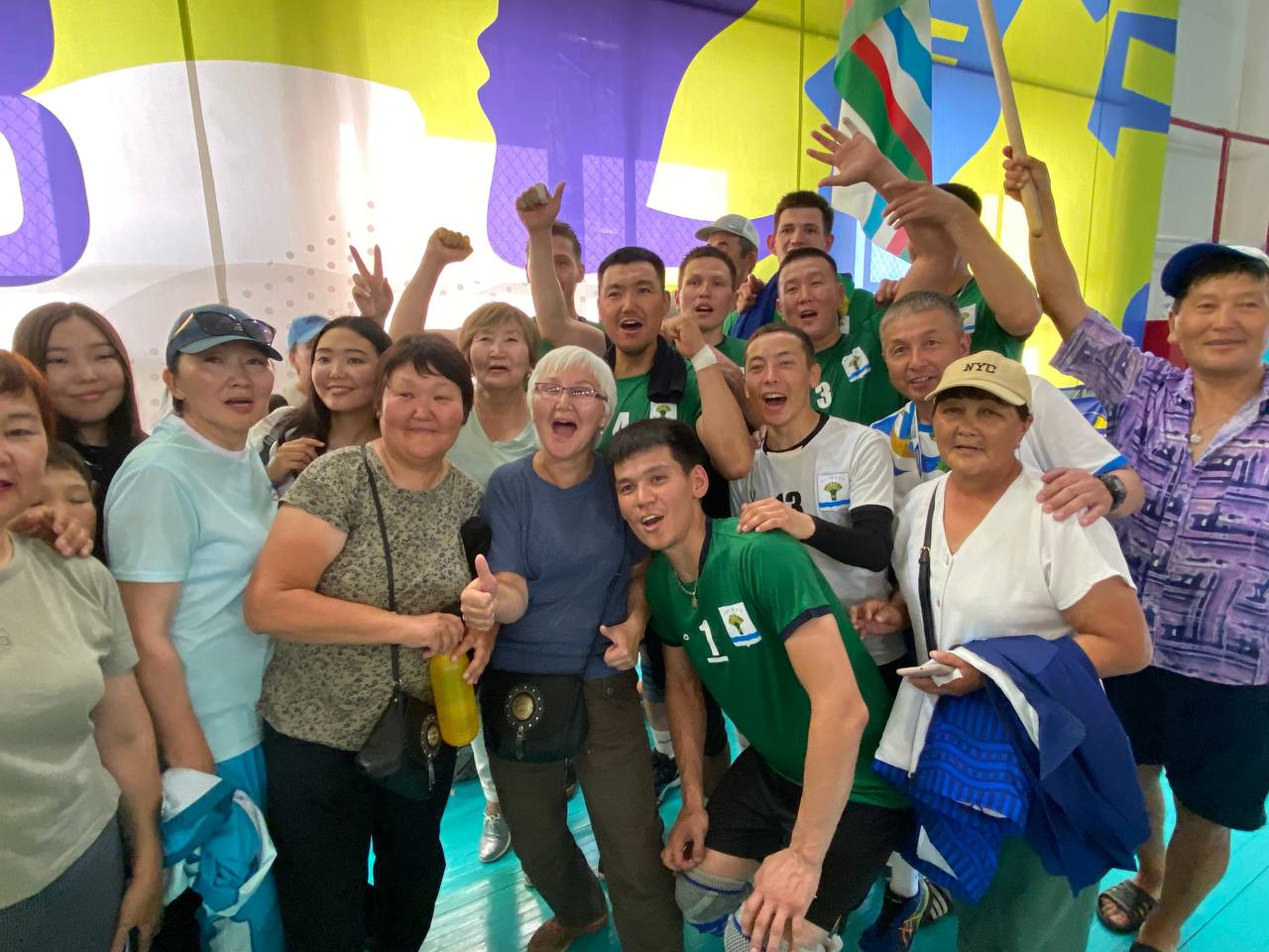 Волейболисты Олекминского района завоевали золото Спортивных игр народов Якутии