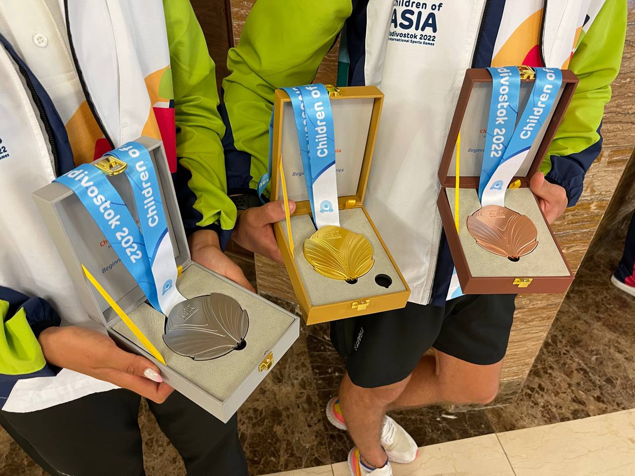 Медали игр «Дети Азии» представили во Владивостоке
