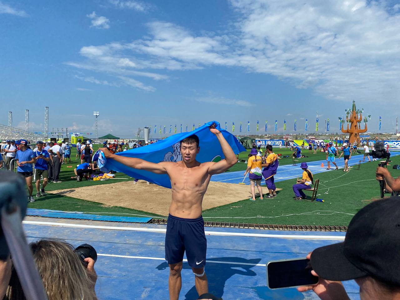 Егор Терентьев завоевал золото спортивных игр народов Якутии в забеге на 400 м
