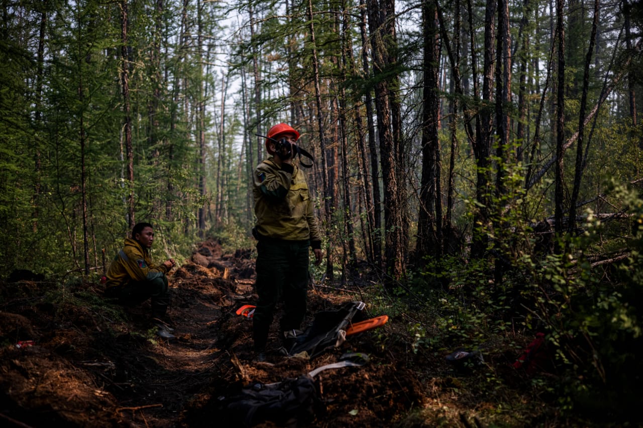 19 лесных пожаров ликвидировали в Якутии за сутки