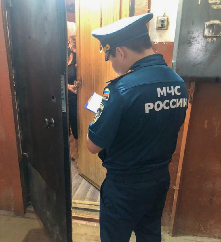 Профилактические рейды по пожарной безопасности проводят в Якутске