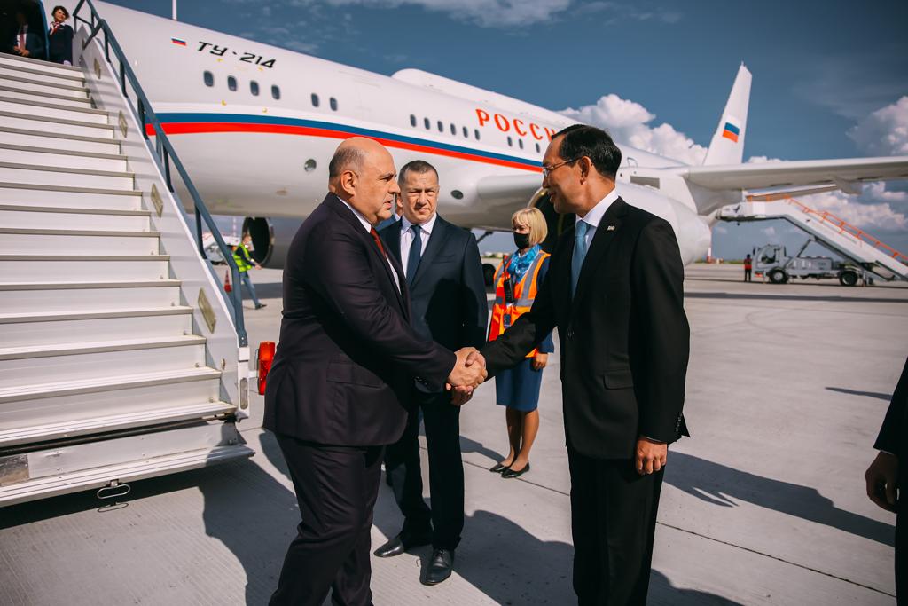 Премьер-министр РФ Михаил Мишустин прибыл в Якутск