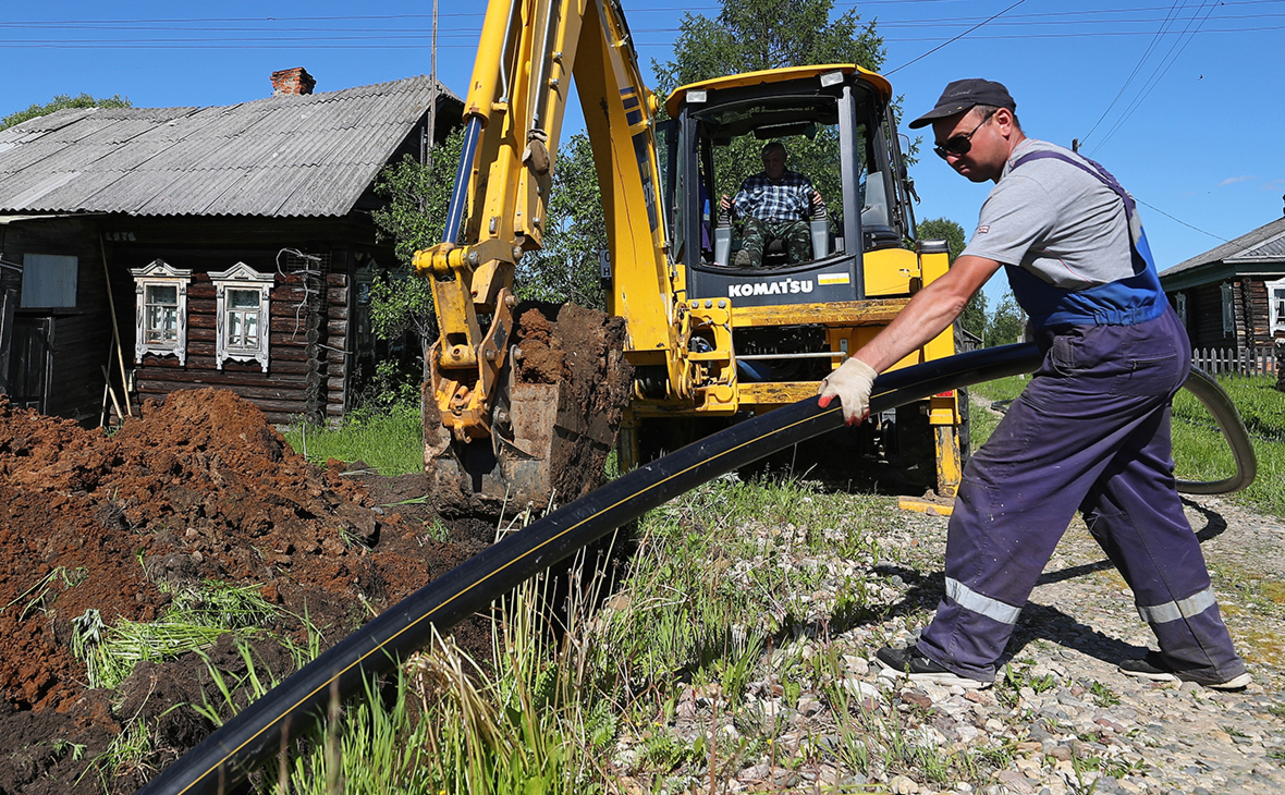 Газопроводы строят в пяти районах Якутска по Покровскому тракту