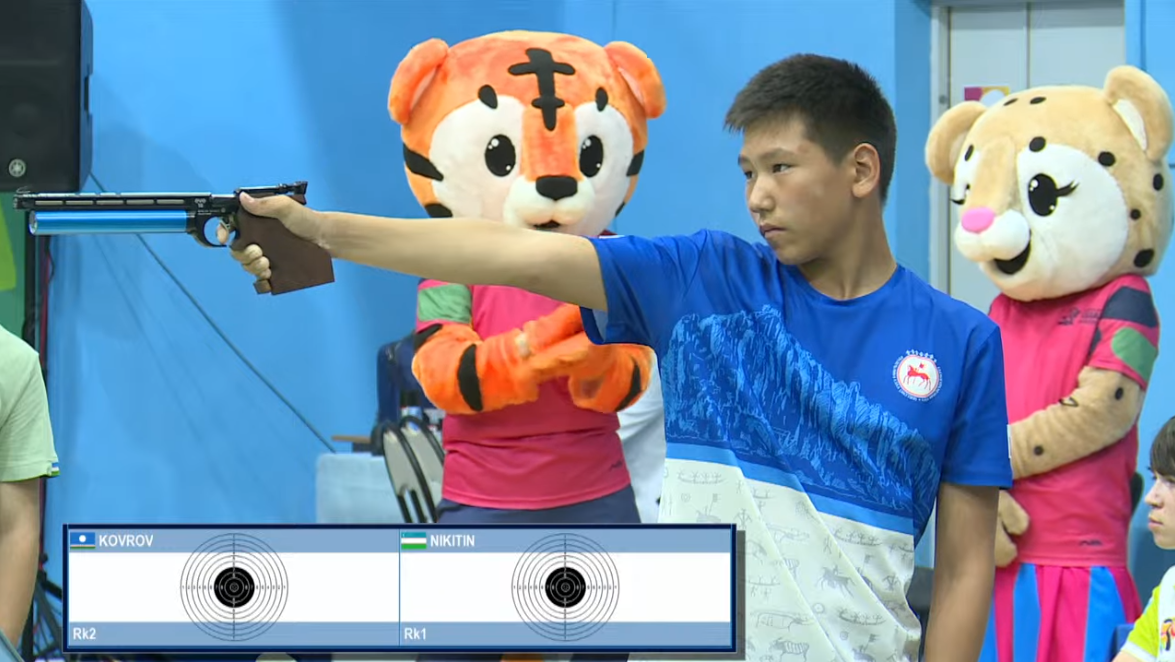 Якутянин завоевал серебро в пулевой стрельбе на играх «Дети Азии»