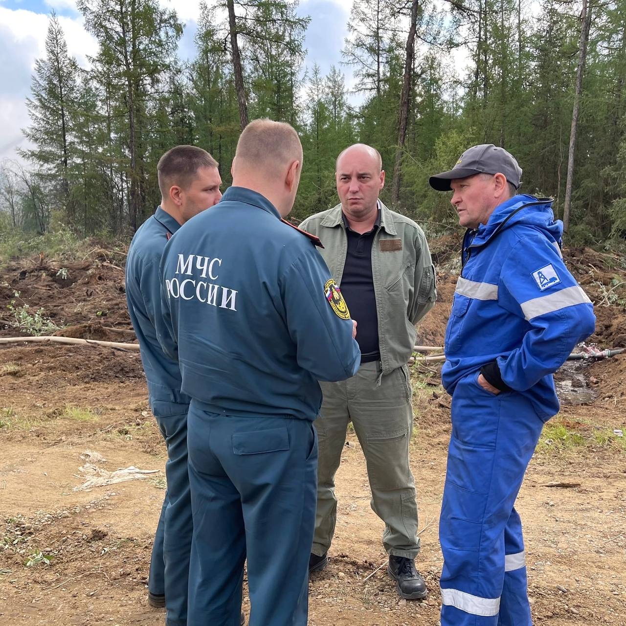Лесной пожар ликвидировали у села Арылах Мирнинского района Якутии