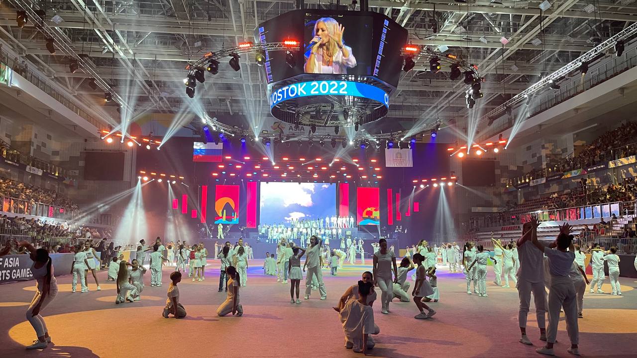 Церемония закрытия спортивных игр «Дети Азии» началась во Владивостоке