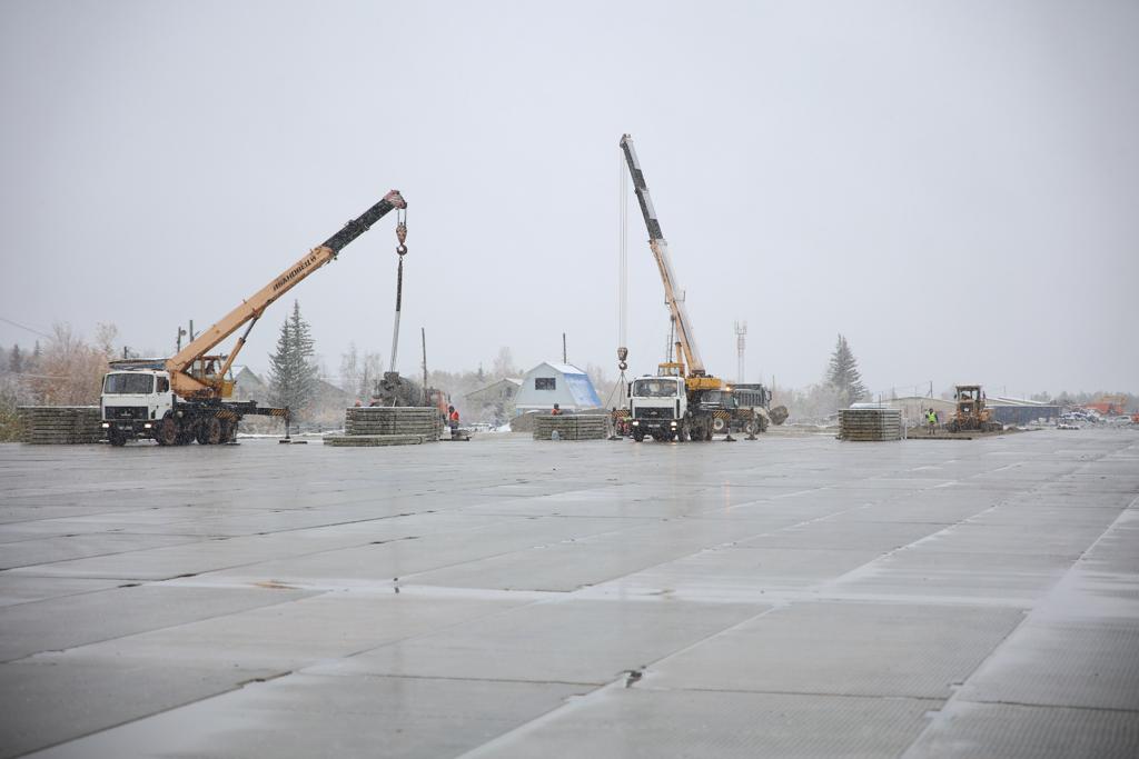 Ремонт аэропорта Олекминска в Якутии завершится к концу 2023 года  