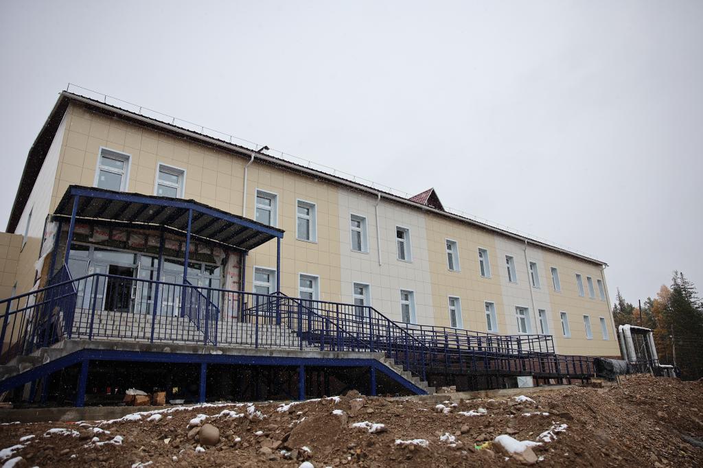 Спальный корпус дома-интерната для престарелых в Олекминске в Якутии введут в декабре