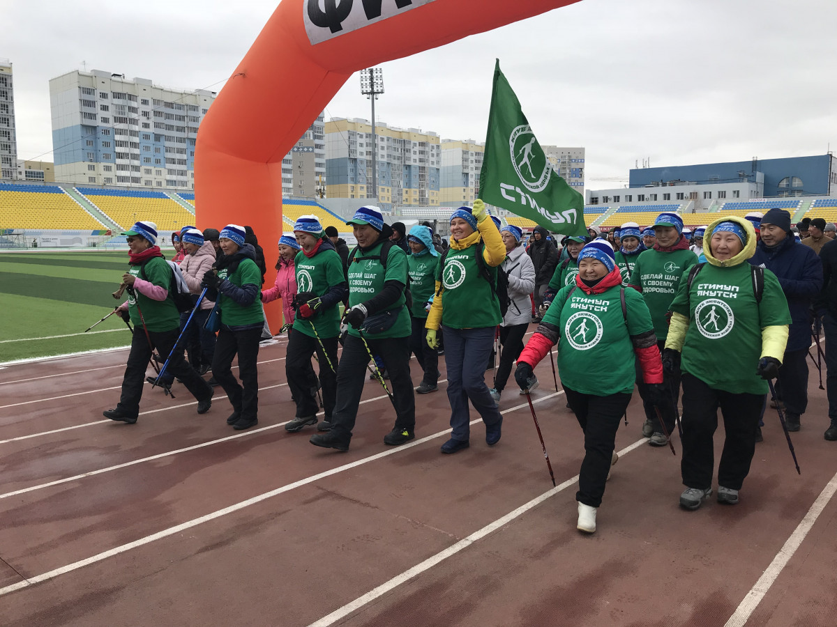 Всероссийский день ходьбы отметят в Якутске 1 октября