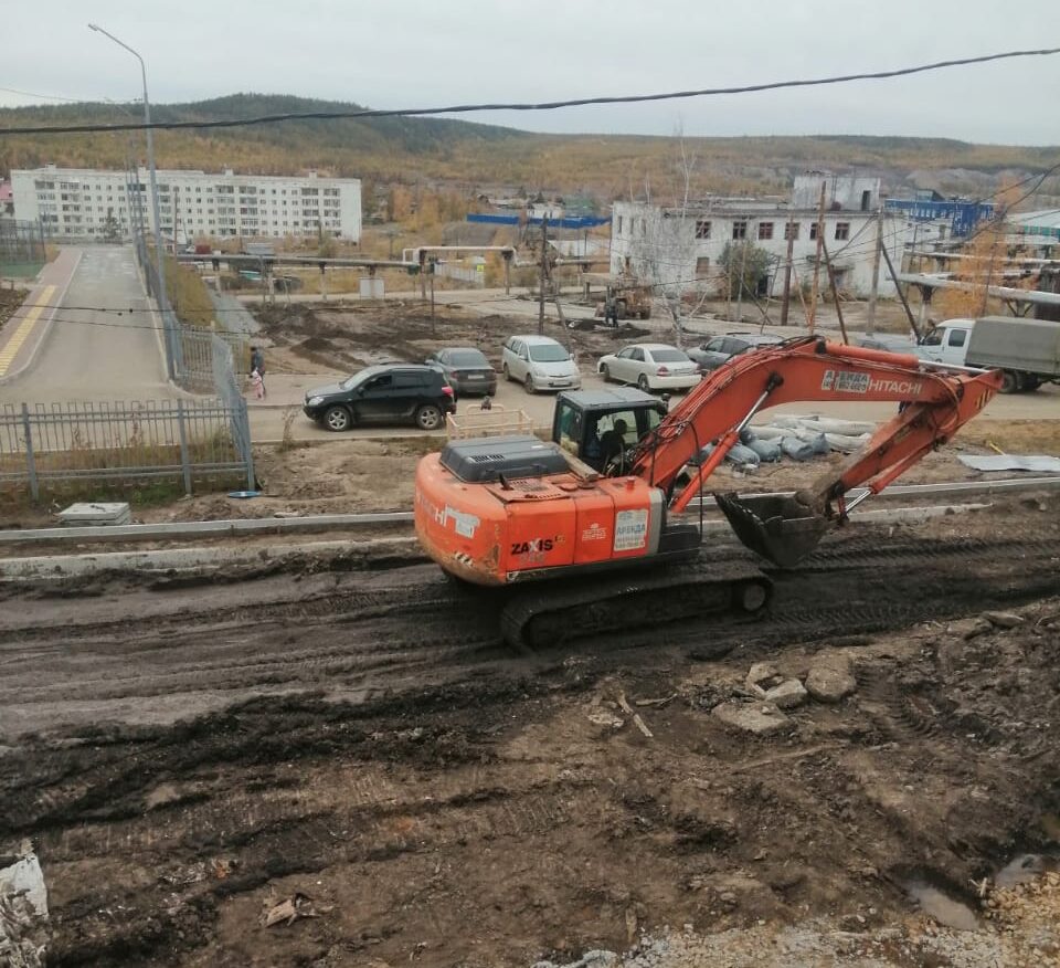 Дорожники повредили кабельную линию в поселке Кангалассы в Якутии