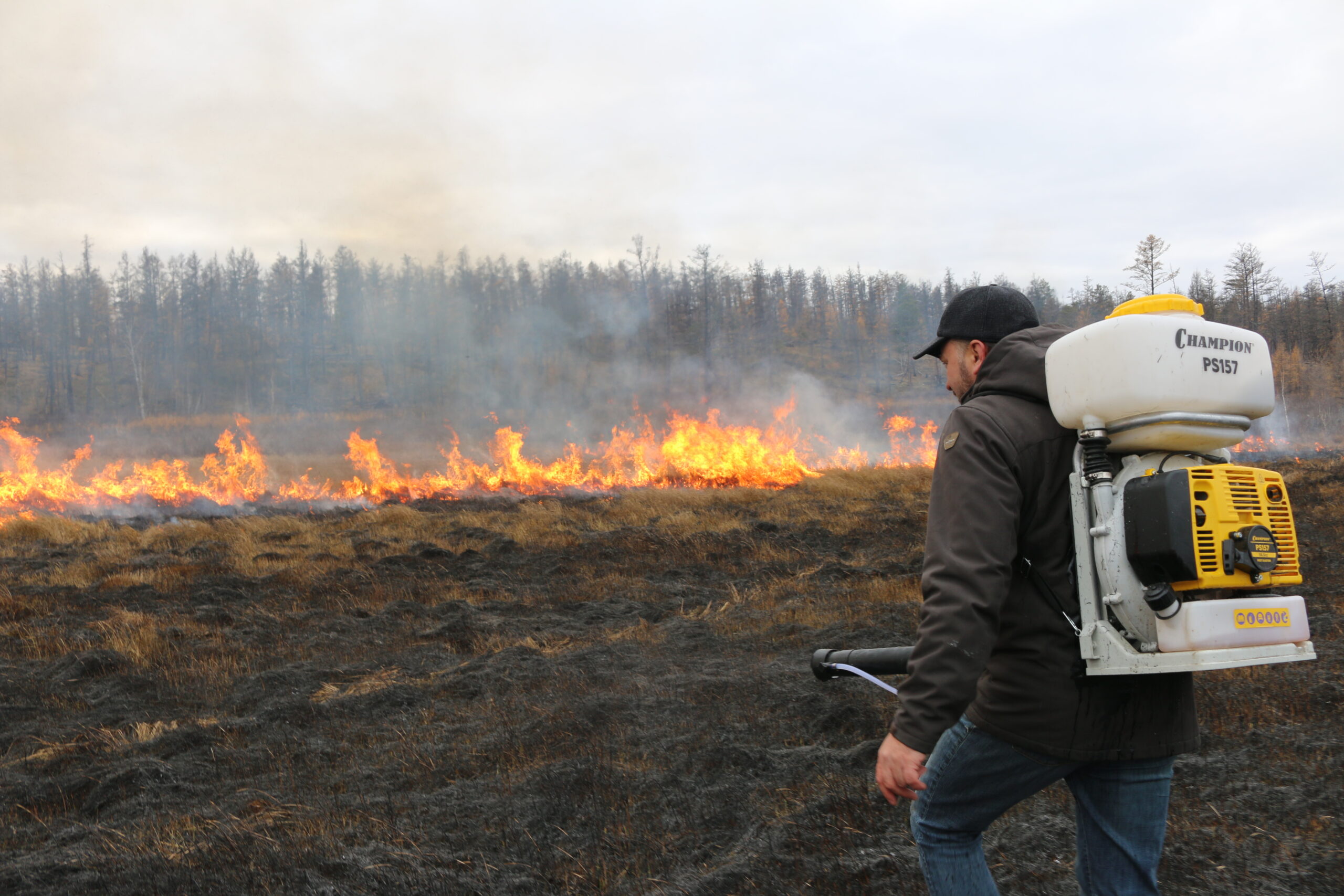 Новое средство для борьбы с лесными пожарами прошло испытание в Якутии