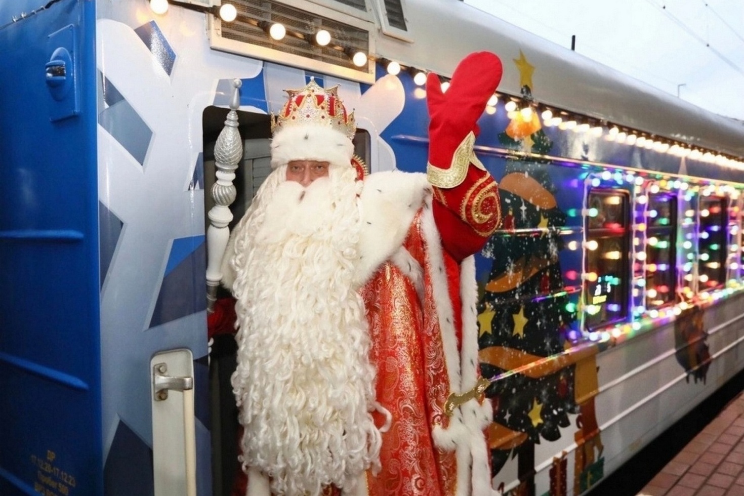 Дед Мороз из Великого Устюга отправился в путешествие по России