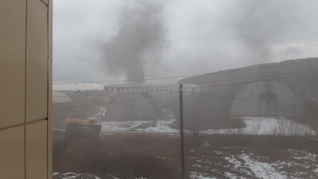 Жители якутского Олекминска жалуются на дым от новой котельной