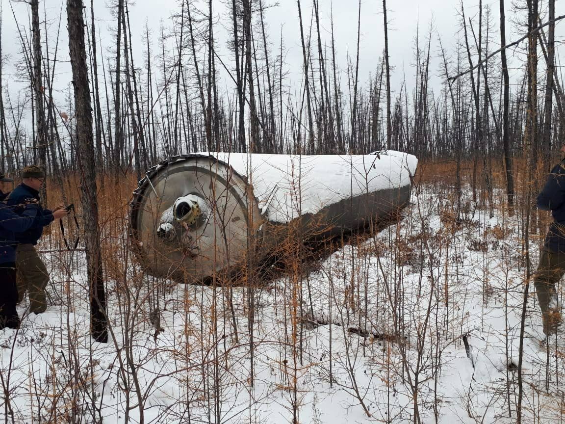 Фрагмент ракеты «Союз-2.1б» обнаружили в Вилюйском районе Якутии