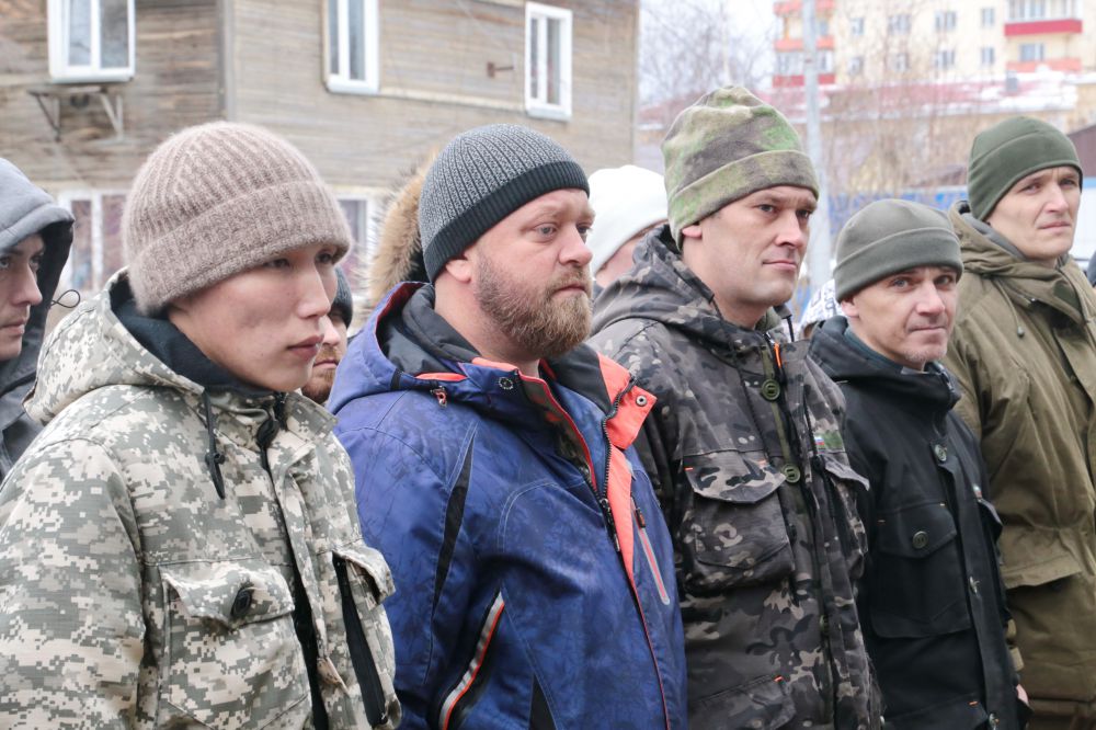 Группа резервистов из Мирнинского района Якутии отправится в воинские учебные части