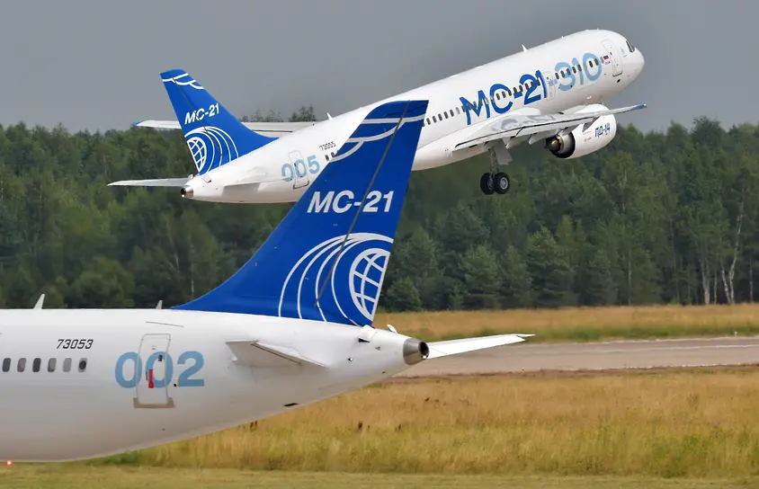 Кабмин РФ выделит 15 млрд рублей для увеличения выпуска МС-21 до 36 самолетов в год