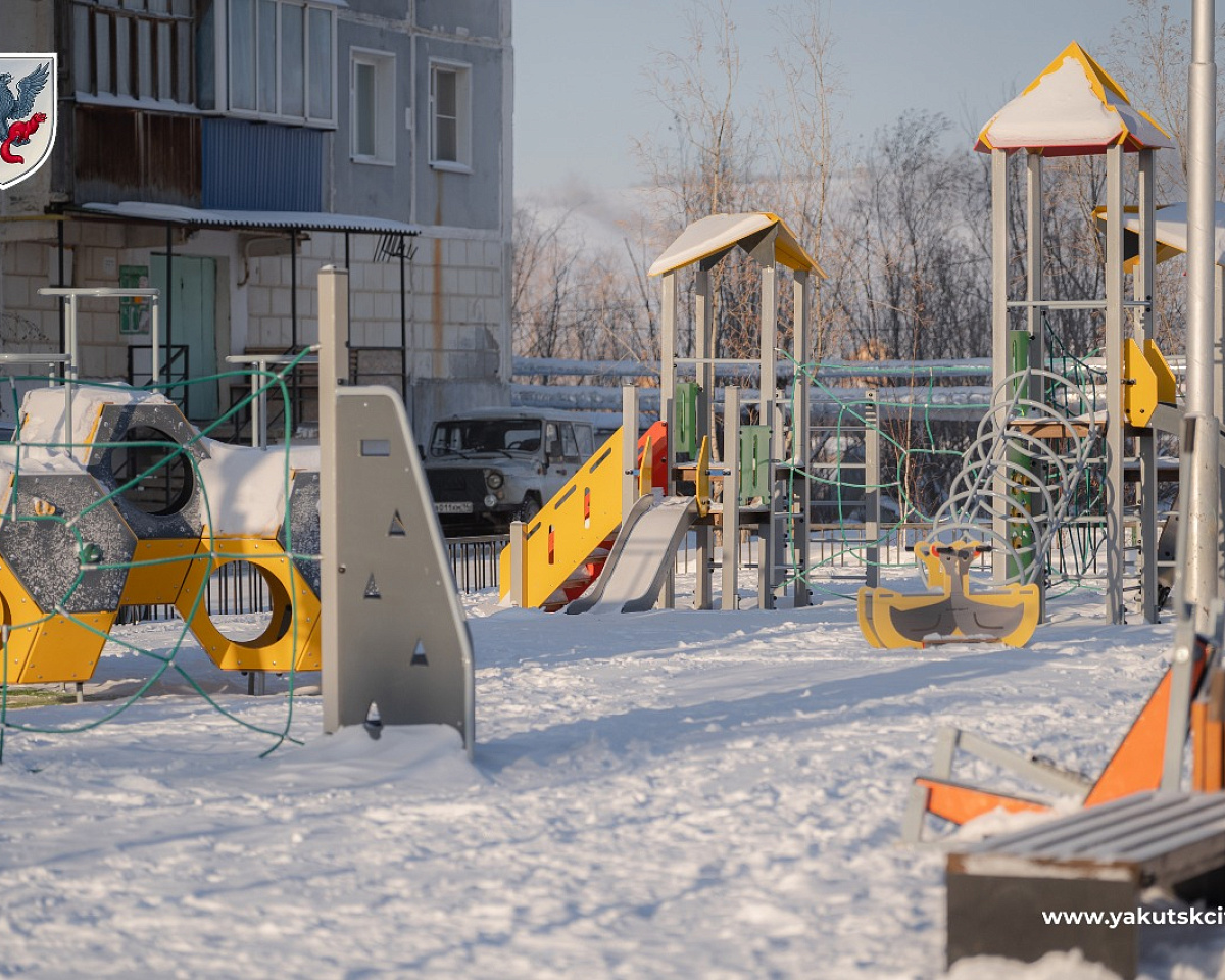 75 дворов благоустраивают по дальневосточной программе в Якутске