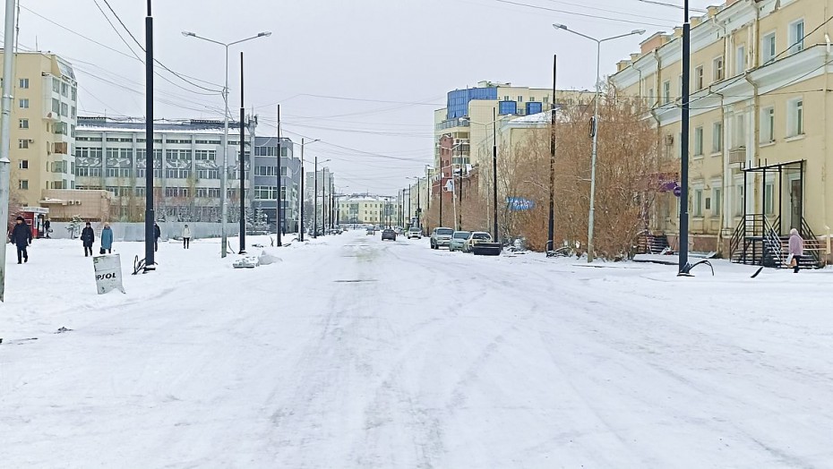 Движение для транспорта открыли на одном из участков проспекта Ленина