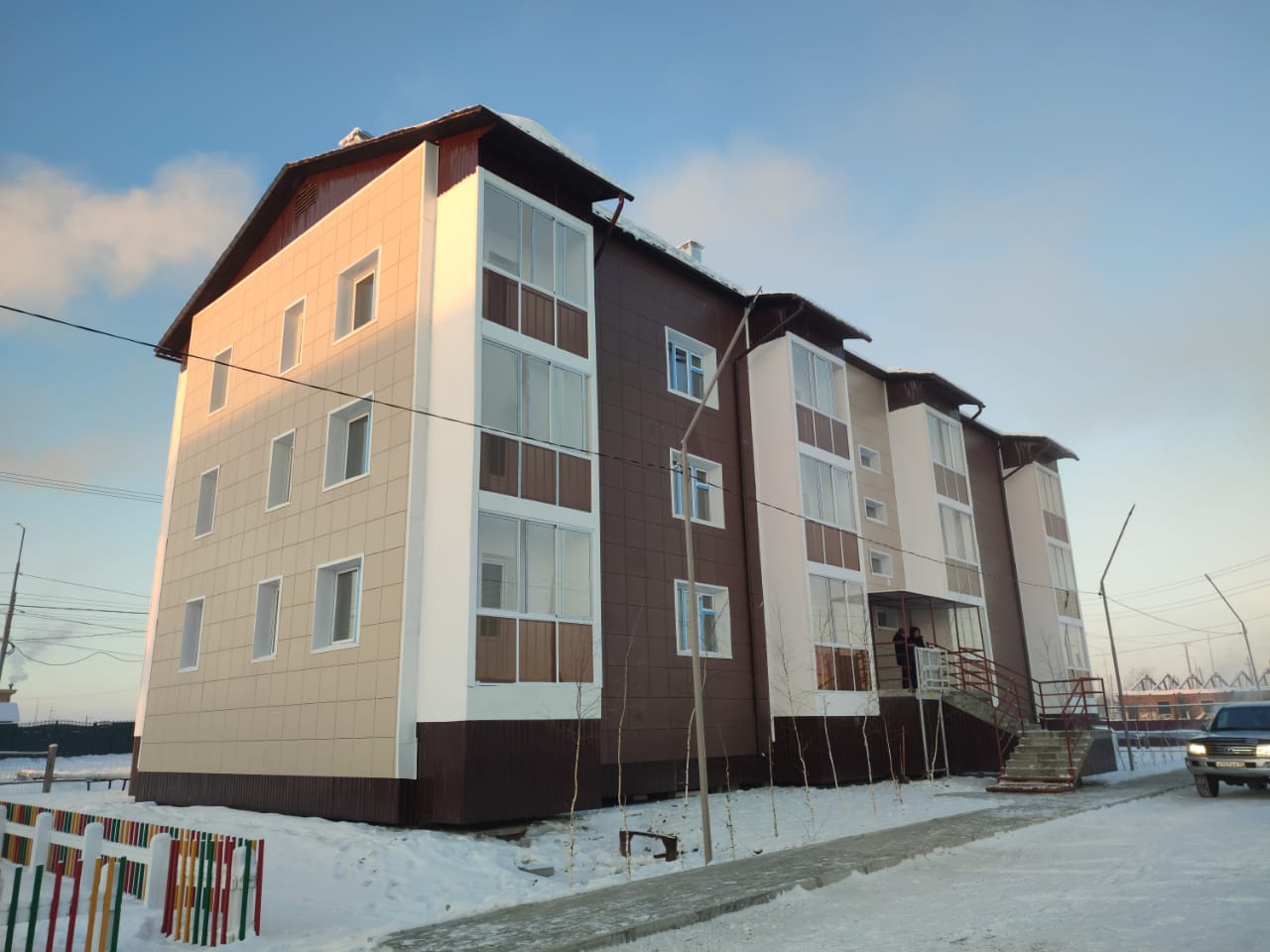 Многоквартирный дом ввели в селе Харбала 1-ая в Якутии