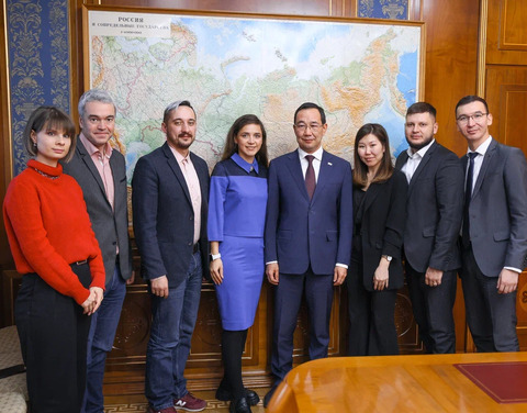 Глава Якутии встретился с командой программы развития управленческих кадров для Дальнего Востока
