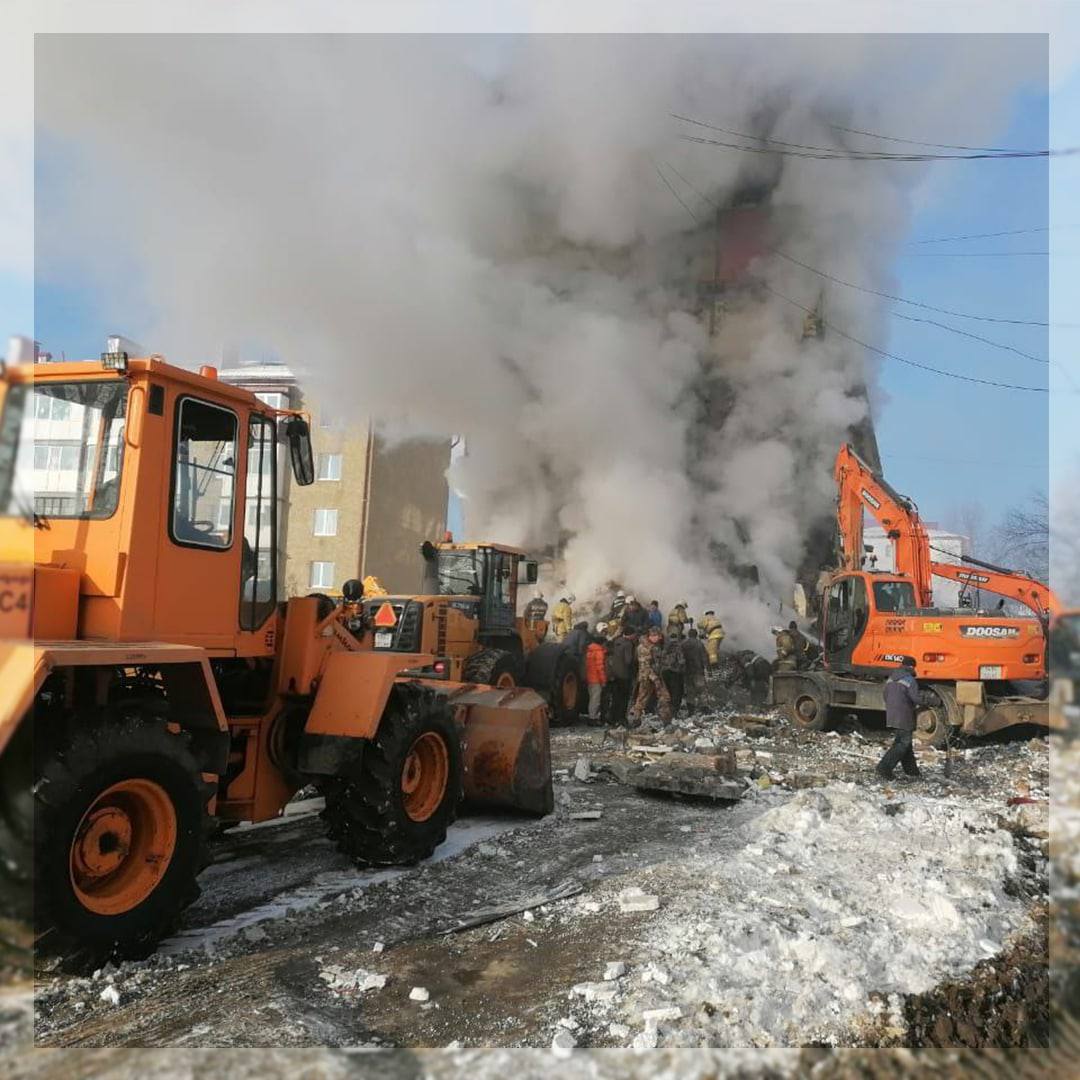 Четыре человека погибли при взрыве газа в доме на Сахалине