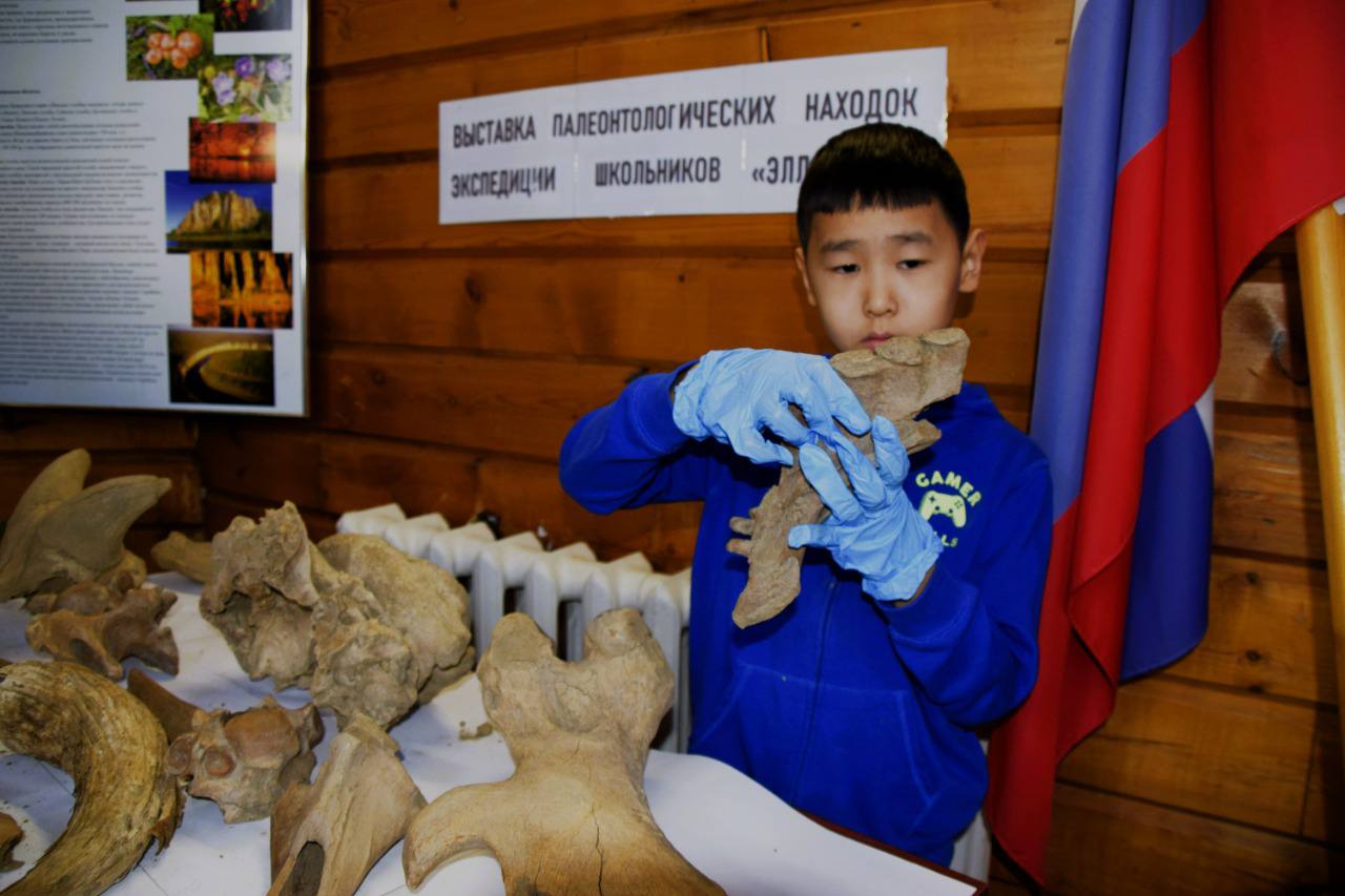 Уникальные останки ископаемых животных нашли в Хангаласском районе Якутии