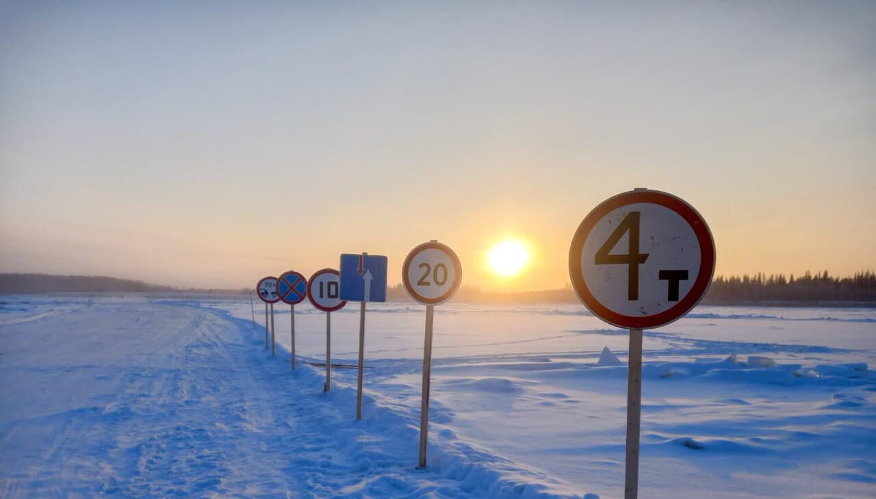 Семь ледовых переправ действуют в Якутии